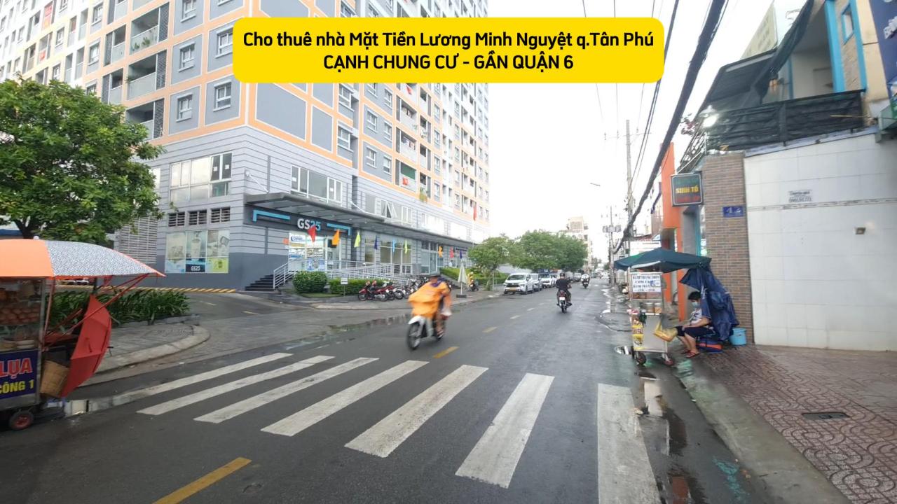 Cho thuê nhà  mặt tiền Lương Minh Nguyệt 100m², 1Lầu -CẠNH CHUNG CƯ - Ảnh chính